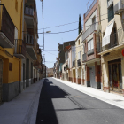 Los hechos tuvieron lugar la tarde del sábado en la calle Major de Aitona. 