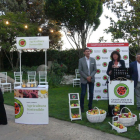 L'acte d'inauguració de la campanya de promoció de la fruita es va fer al Palau de Margalef