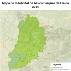 El Pallars Jussà y el Solsonès, las comarcas más felices de Lleida