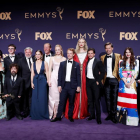 Los actores de ‘Juego de tronos’ en su última participación en los premios Emmy.