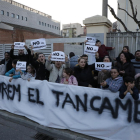 Imatge d’arxiu d’una protesta contra el tancament del col·legi.