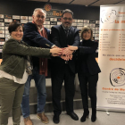 Renovació de patrocini - El Força Lleida i el Centre de Mediació (CEMICALL) han renovat aquesta setmana el conveni de col·laboració que els unia des del mes de gener del 2018.