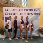 Medalles del Benavent a l’Europeu de Twirling