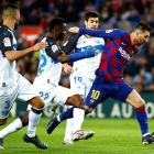 Messi, en una acció del partit de dissabte amb l’Alabès.