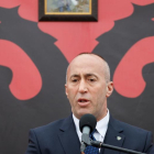 El primer ministre de la República de Kosovo, Ramush Haradinaj.