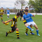 El encuentro fue muy igualado pese a la diferencia de goles.