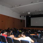 Sessió de cine ahir al Casal Cultural Josep Maria Solé i Sabaté, a Miralcamp.