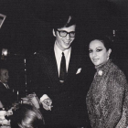 El compositor Manuel Alejandro, con Lola Flores.