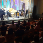 Més de 200 persones van omplir ahir a la nit l’església del Seminari de la Seu d’Urgell al concert.