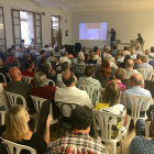 Decenas de vecinos de Isona asistieron ayer a la presentación del libro sobre Josep Durany.