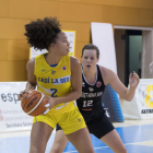 Tinara Moore, al partit d’EuroCup contra el Basket Hema belga.