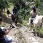 Clases de equitación con la Escola d’Equitació de la Val d’Aran. 