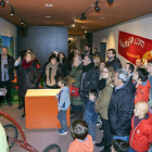 L’exposició es va inaugurar ahir a la sala principal del Museu Comarcal de Cervera.