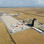 El aeropuerto de Alguaire licita las obras de ampliación de la plataforma de estacionamiento de aviones
