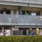 Vecinos de la Copa d’Or organizan un concurso de disfraces solidario contra el coronavirus