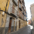 Estat de les cases del carrer Companyia de Lleida