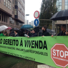 Protesta del pasado mes de noviembre Protesta de la PAH por la sentencia de la tasa hipotecaria.