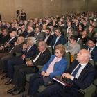 El acto de conmemoración del 25 aniversario del Consejo Social  de la UdL se celebró en el salón de actos del Rectorado.