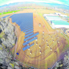 Una de las primeras centrales solares de nueva generación, en Talarn.