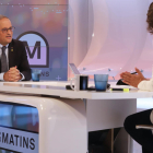 El president del Govern, Quim Torra, entrevistat a TV3 aquest dilluns.