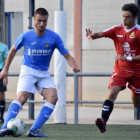 Albert Vila, en un partit amb el Juvenil del Lleida, a la Lliga de Divisió d’Honor.