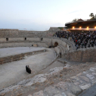 Un viacrucis en el anfiteatro de Tarragona inició ayer los actos de beatificación.  