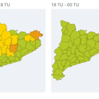 Dos comarcas de Lleida, en alerta naranja por temperaturas extremas