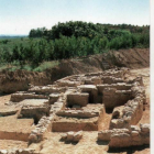 Restes de la Vil·la Romana al municipi de Corbins.