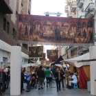 El mercado romano arrancó ayer en Cardenal Remolins, Democràcia y Ferran.