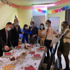 La familia Ortega y la familia Font de Mollerussa, dos ‘burbujas’ que se reunieron para dar la bienvenida al 2021 por todo lo alto.