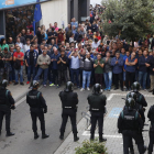  El 1-O en Alcarràs. El alcalde en 2017 se sentó el lunes en el banquillo de los acusados.