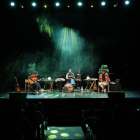 Imagen del concierto ayer por la tarde en el Teatre Municipal de Balaguer. 