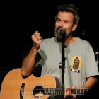 Pau Donés, durante un concierto con Jarabe de Palo en 2019.