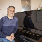 Jordi Armengol, ayer en el Conservatori de Cervera.