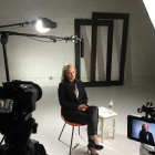 La actriz Terri Conn, durante la grabación del documental sobre las conductas abusivas en Hollywood.