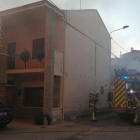 Los Bomberos trabajaron con cinco dotaciones. 