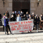 Manifestación vecinal tras el asesinato que se produjo en Ciudad Real el pasado 27 de diciembre.