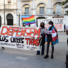 Concentración en Lleida por los derechos de las personas transexuales