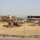 Las obras de la nave de Correos Express en Torrefarrera.