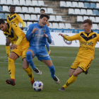 El Lleida se coloca segundo tras ganar al Badalona (1-0)