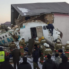 Els passatgers de la part davantera de l’avió van ser els que van rebre la pitjor part de l’accident, ja que va ser la que va rebre l’impacte.