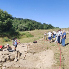 Descobreixen restes humanes al jaciment romà de Llorís