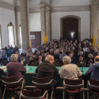 El Paranimf de la Universitat de Cervera acogió la asamblea organizada por Unió de Pagesos.