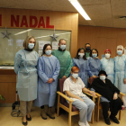 La vacunación comenzó en la ciudad de Lleida el pasado domingo en la residencia Balàfia 1.