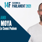 Jaume Moya, candidat d'En Comú Podem per Lleida, conversa amb Núria Sirvent per LleidaTV.
