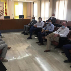 Reunió de Gavín amb els alcaldes del Segrià.