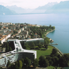 Sede central de Nestlè en Vevey, Vaud, Suiza.