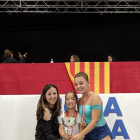 Júlia Calama, campeona benjamín en la Copa Lleida de patinaje