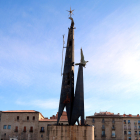 Imatge del monument franquista instal·lat a Tortosa.