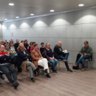 La sala de conferencias de Pimec se llenó para el acto de presentación de la entidad “Projecte Lleida”. 